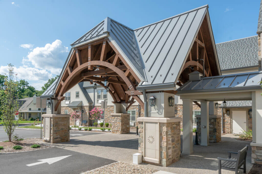 Photo of Winchester Garden's New porte cochere