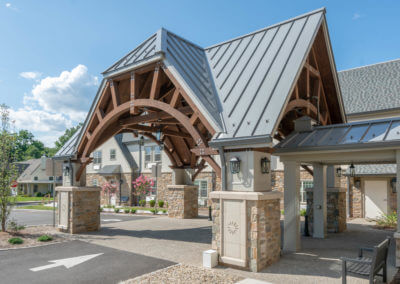 Photo of Winchester Garden's New porte cochere